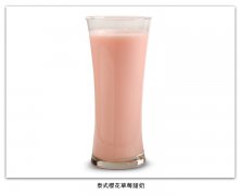 泰式樱花草莓甜奶