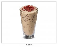 红豆奶茶
