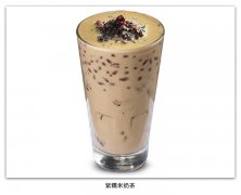 紫糯米奶茶